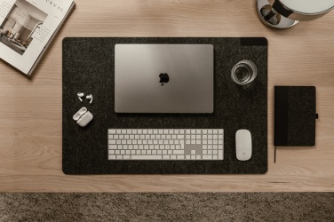 Logotrade promotional merchandise photo of: VINGA Albon GRS recycled felt desk pad