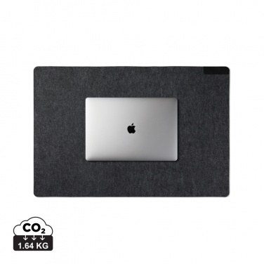 Logotrade promotional products photo of: VINGA Albon GRS recycled felt desk pad