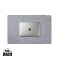 VINGA Albon GRS recycled felt desk pad, grey