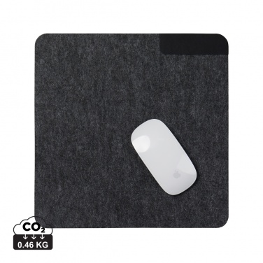 Logo trade promotional gifts picture of: VINGA Albon GRS recycled felt mouse pad