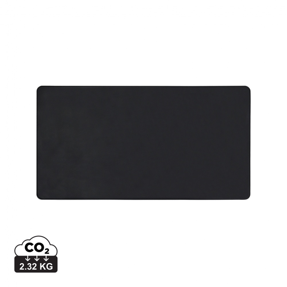 Logo trade corporate gifts picture of: VINGA Timo PU RCS RPET desk pad