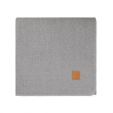 Logo trade corporate gifts image of: VINGA Moulton GRS RPET blanket