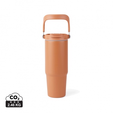 Logo trade corporate gift photo of: VINGA Eos trek RCS recycled SS 880 ML thermos bottle