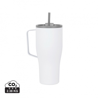 Logo trade promotional merchandise image of: VINGA Eos voyager RCS recycled SS 800ml thermos cup