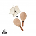 Vinga Colos beach tennis game, brown