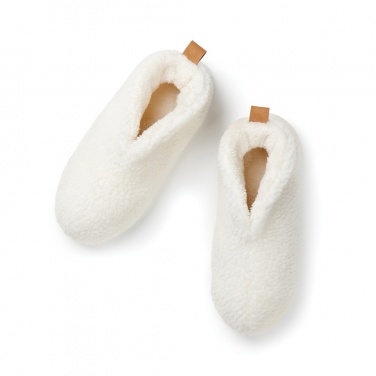 Logotrade promotional gift picture of: VINGA Santos RCS recycled pet cosy slippers