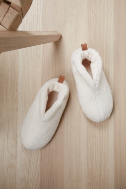 Logo trade promotional gift photo of: VINGA Santos RCS recycled pet cosy slippers