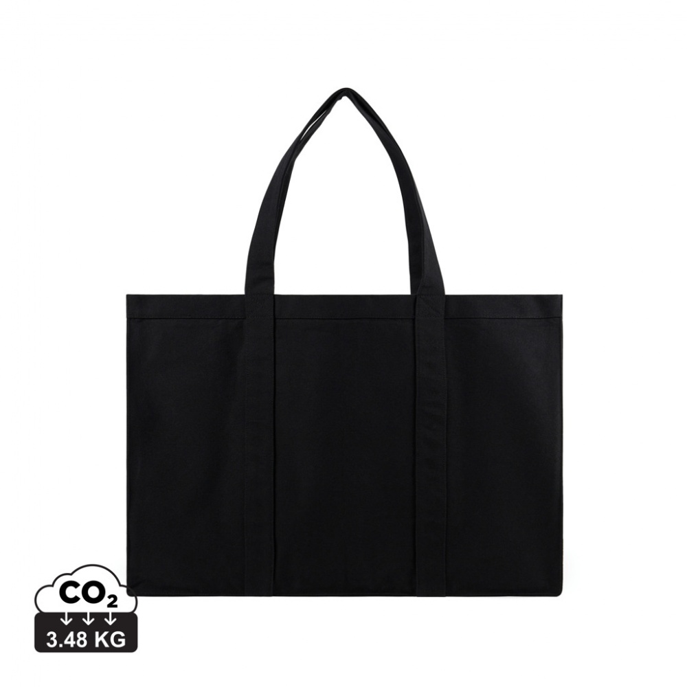 Logotrade advertising products photo of: VINGA Hilo AWARE™ recycled canvas maxi tote bag