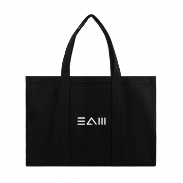 Logo trade promotional giveaway photo of: VINGA Hilo AWARE™ recycled canvas maxi tote bag