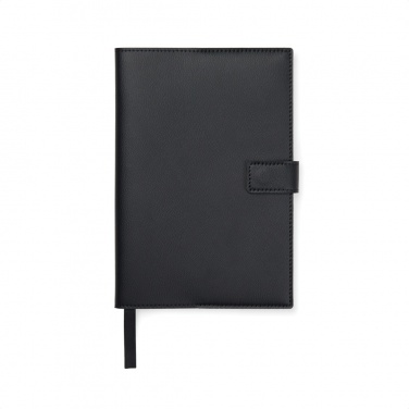 Logo trade promotional gifts picture of: VINGA Timo PU RCS RPET notebook