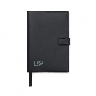 Logo trade promotional gift photo of: VINGA Timo PU RCS RPET notebook