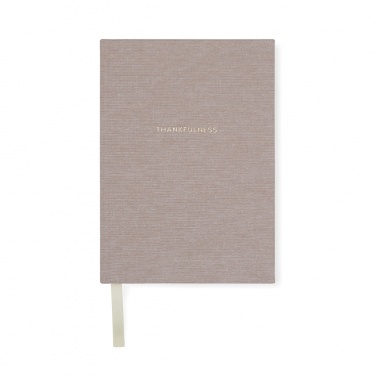 Logotrade promotional gift picture of: VINGA Thankfulness GRS recycled paper journal