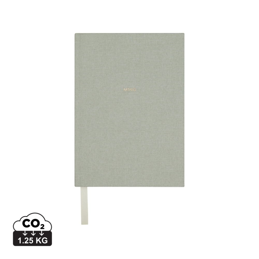 Logo trade advertising product photo of: VINGA Mind GRS recycled paper journal