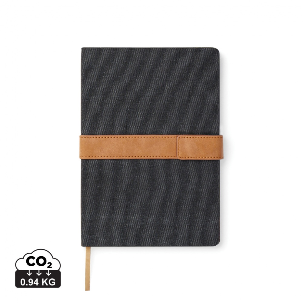 Logo trade advertising product photo of: VINGA Bosler RCS recycled paper notebook