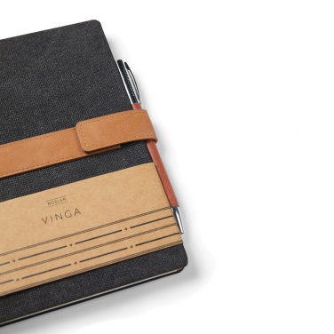 Logo trade promotional item photo of: VINGA Bosler RCS recycled paper notebook