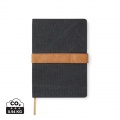 VINGA Bosler RCS recycled paper notebook, black