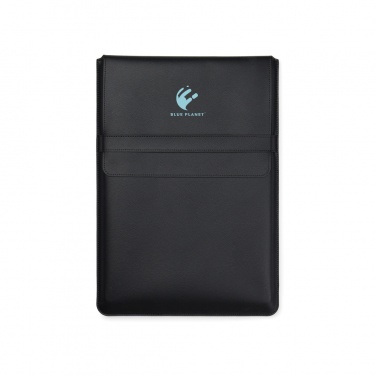 Logo trade promotional gift photo of: VINGA Timo PU RCS RPET 16" laptop sleeve