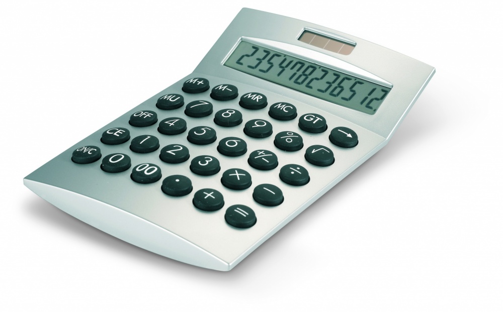 Logo trade business gifts image of: Basics 12-digits calculator