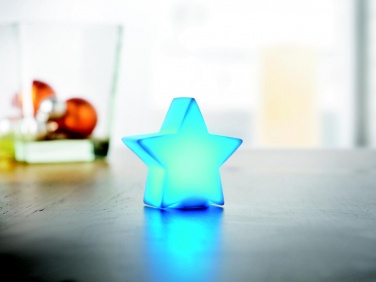 Logo trade advertising product photo of: Star colour changing light