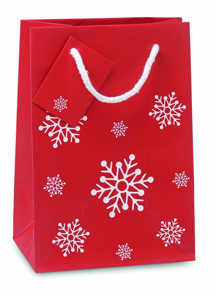 Logo trade promotional gift photo of: Gift paper bag small