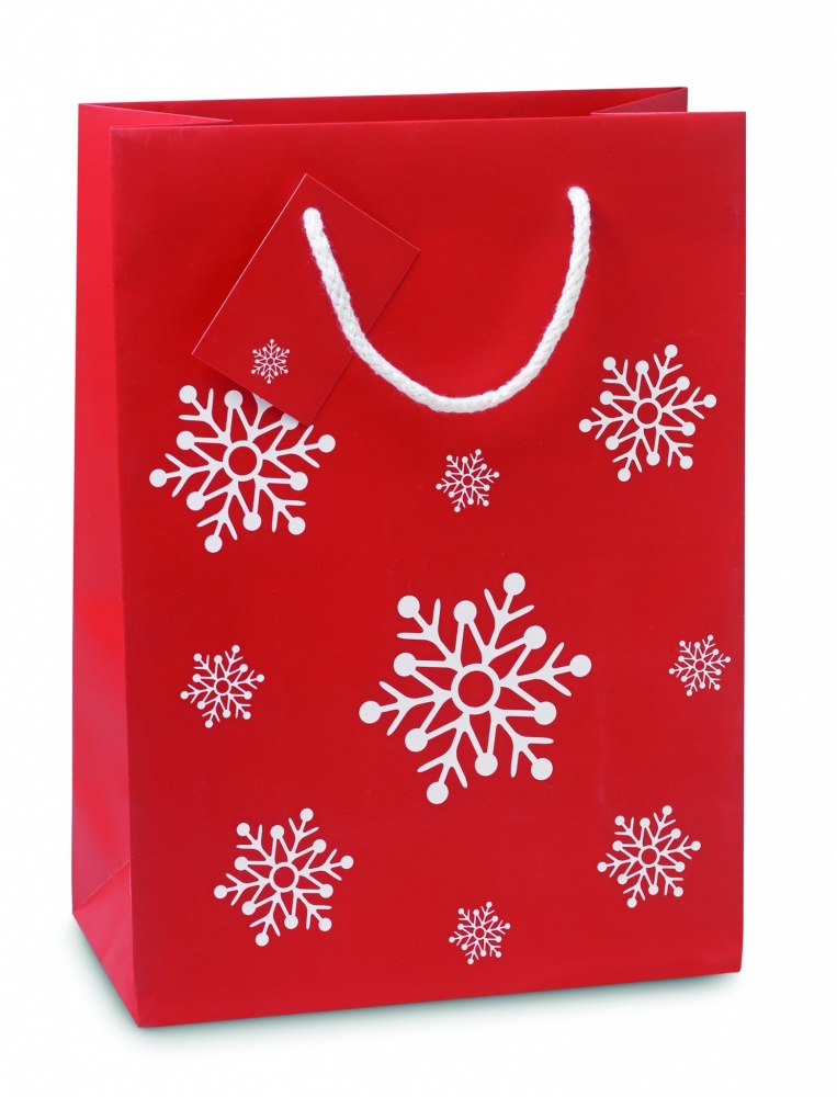 Logo trade promotional giveaway photo of: Gift paper bag medium