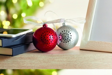 Logotrade promotional products photo of: Speaker Christmas ball