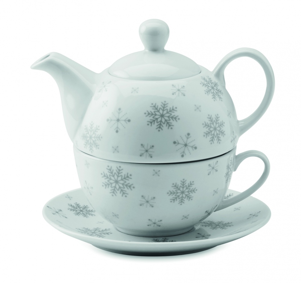 Logo trade promotional products image of: Christmas tea set