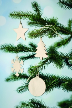 Logo trade promotional products picture of: Snowflake Tree hanger