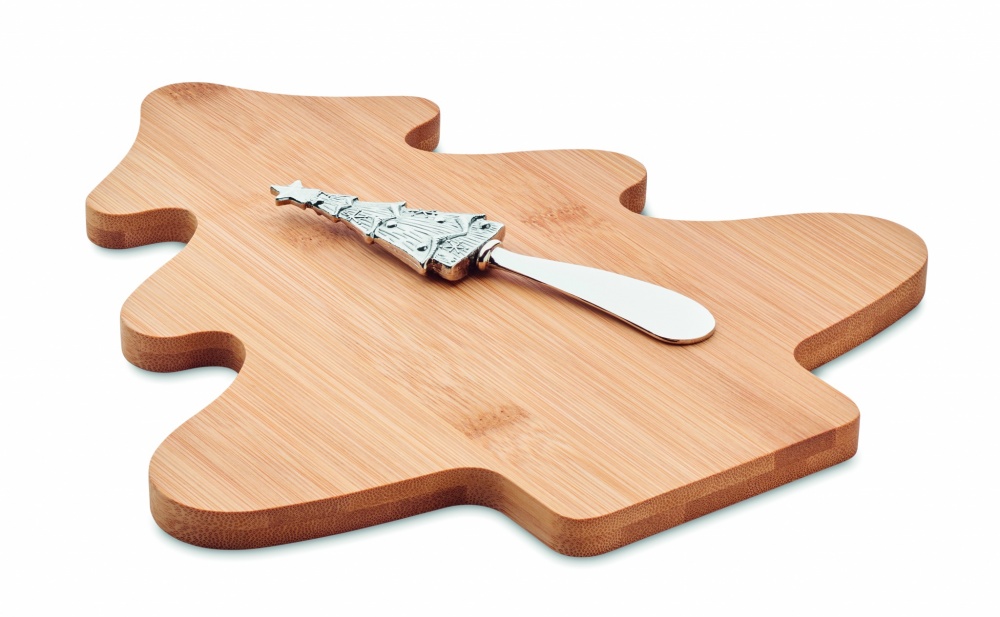 Logotrade promotional product picture of: Cheese board set in bamboo Essen