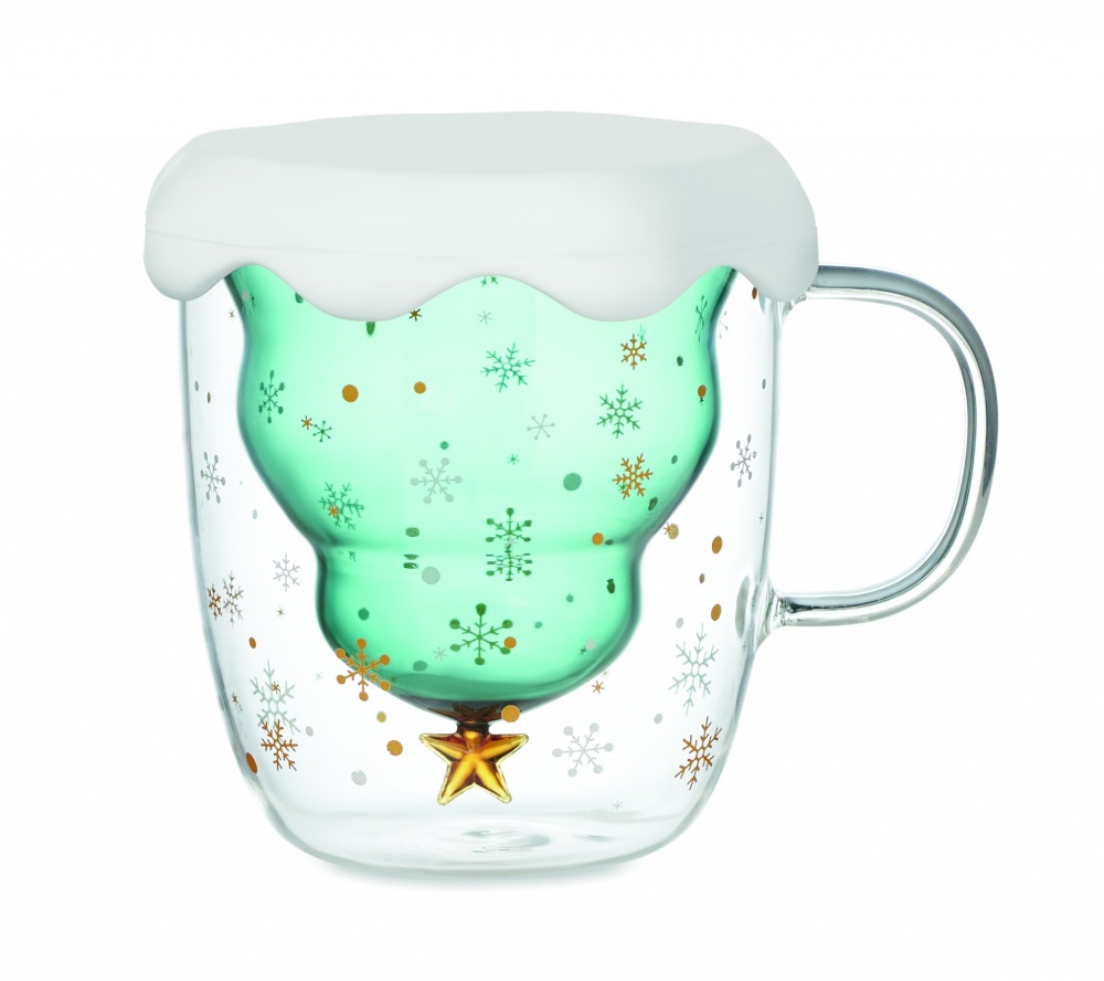 Logotrade promotional merchandise picture of: Double wall borosilicate mug