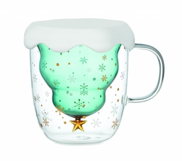 Logotrade promotional giveaway picture of: Double wall borosilicate mug