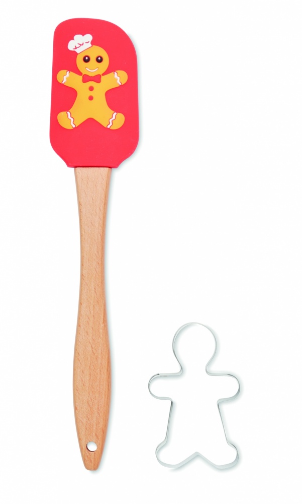 Logo trade promotional merchandise photo of: Silicon spatula set