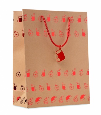 Logotrade promotional giveaway image of: Gift paper bag with pattern