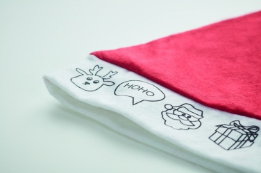 Logo trade promotional giveaways picture of: Kids Santa hat