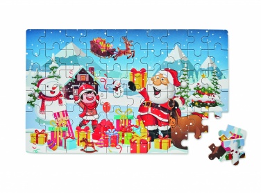 Logotrade promotional product image of: Wooden Christmas puzzle