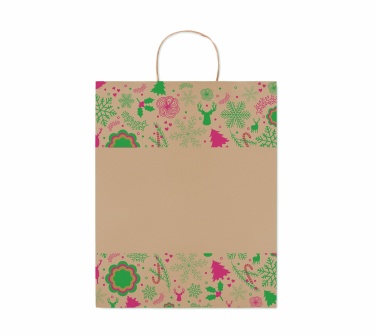 Logo trade corporate gifts image of: Gift paper bag large