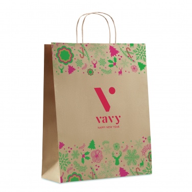 Logo trade promotional giveaways picture of: Gift paper bag large