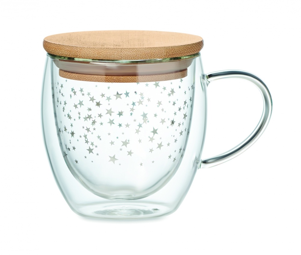 Logotrade promotional products photo of: Double wall borosilicate mug