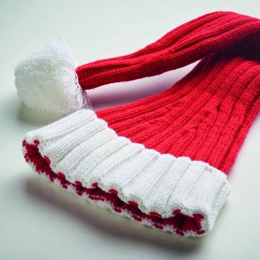 Logotrade business gift image of: Long Christmas knitted beanie