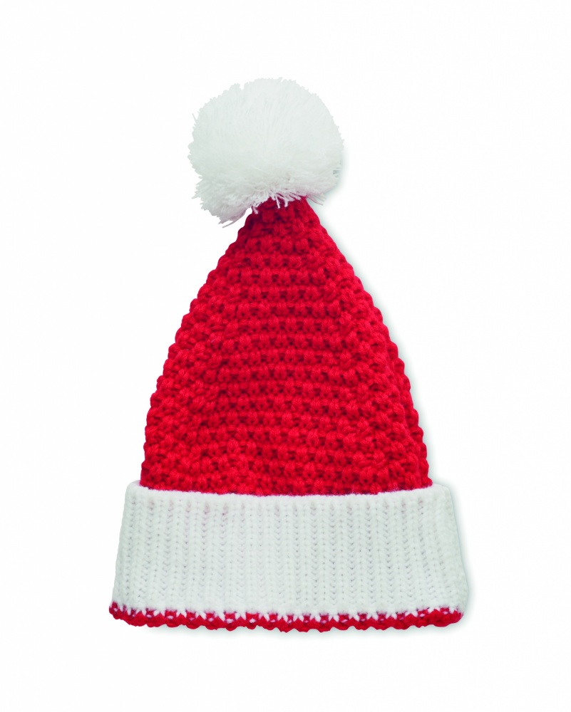 Logo trade promotional giveaway photo of: Christmas knitted beanie