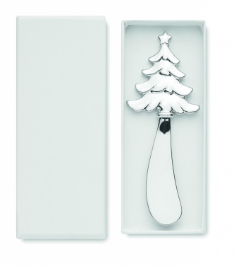 Logotrade advertising products photo of: Christmas tree cheese knife