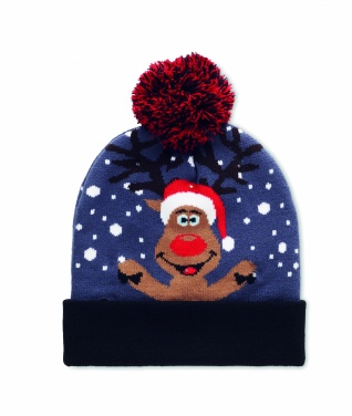 Logotrade promotional items photo of: Christmas knitted beanie LED