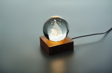 Logotrade promotional merchandise picture of: Christmas LED crystal ball