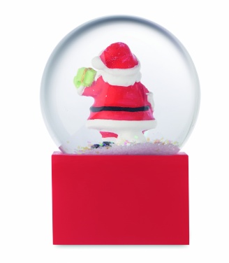 Logotrade promotional gift picture of: Small snow ball glass ornament