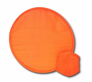 Logo trade promotional merchandise picture of: Foldable frisbee in pouch