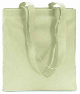 Logo trade promotional merchandise image of: 80gr/m² nonwoven shopping bag