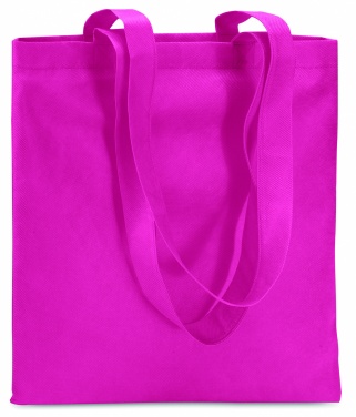 Logo trade promotional giveaways image of: 80gr/m² nonwoven shopping bag