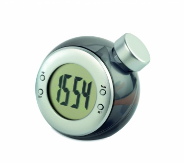 Logo trade promotional giveaways image of: Water powered LCD desk clock