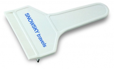 Logo trade promotional giveaways image of: Ice scraper