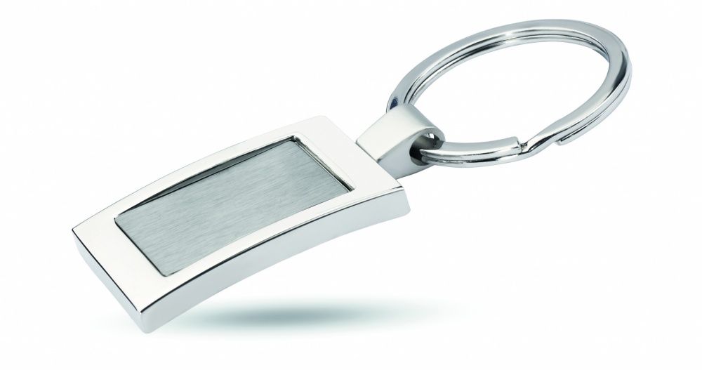 Logotrade advertising product image of: Metal key ring Turku